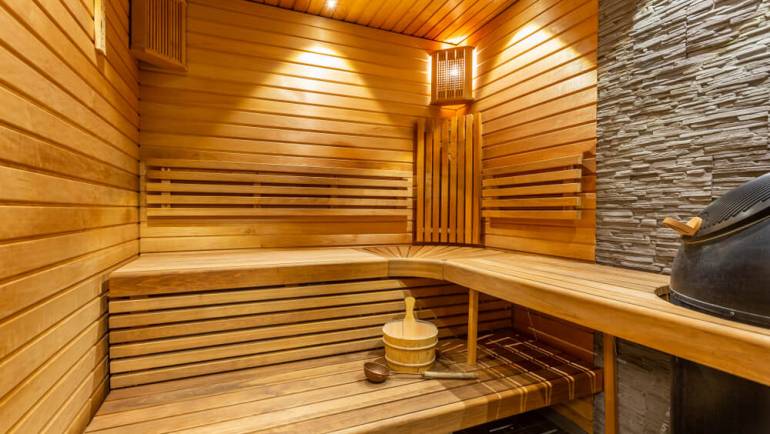 Sauna de madera, más que relajación garantizada