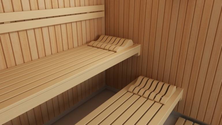 El cuidado de una sauna de madera