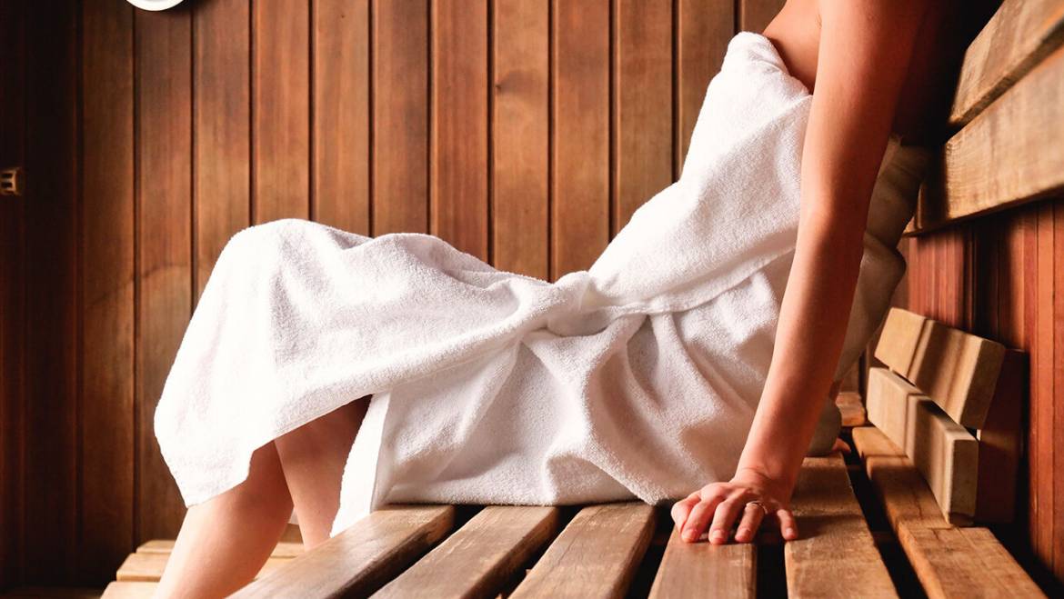 Relajar el cuerpo y el espíritu con una sauna con estufa