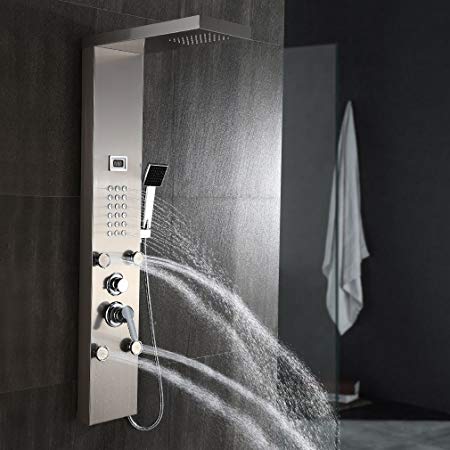 Cómo escoger un panel de ducha, sus ventajas y cuidados